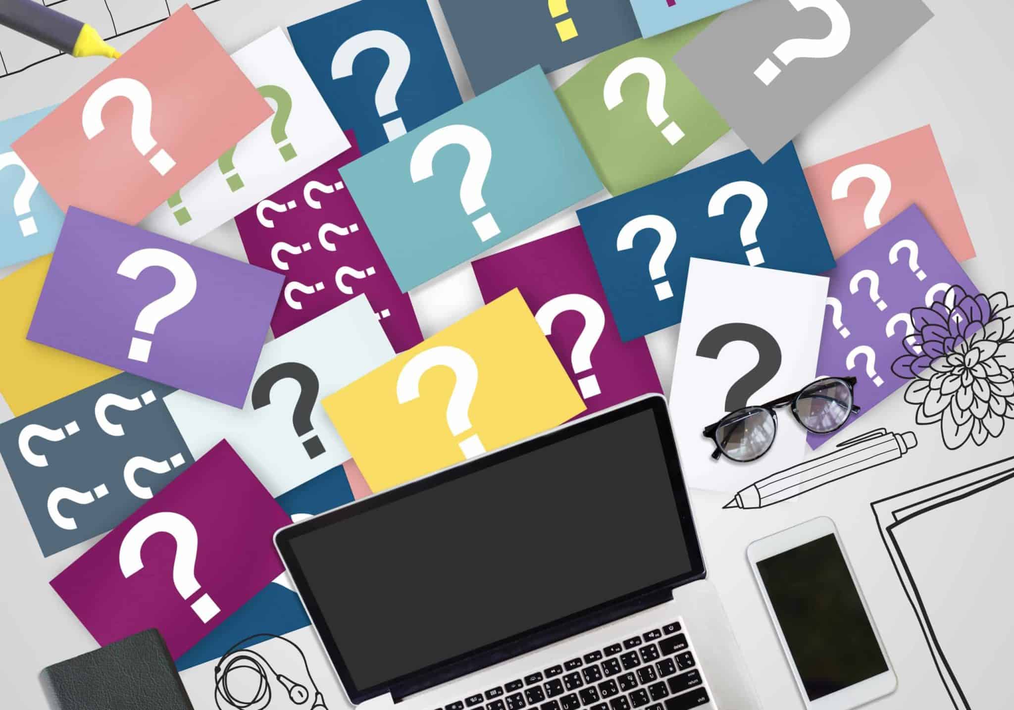 Question Mark Asking Curious Confuse Riddle Puzzle Concept