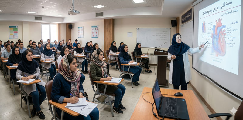 کلاس آزمون لساسنس به پزشکی