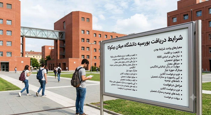 شرایط دریافت بورسیه دانشگاه میلان بیکوکا