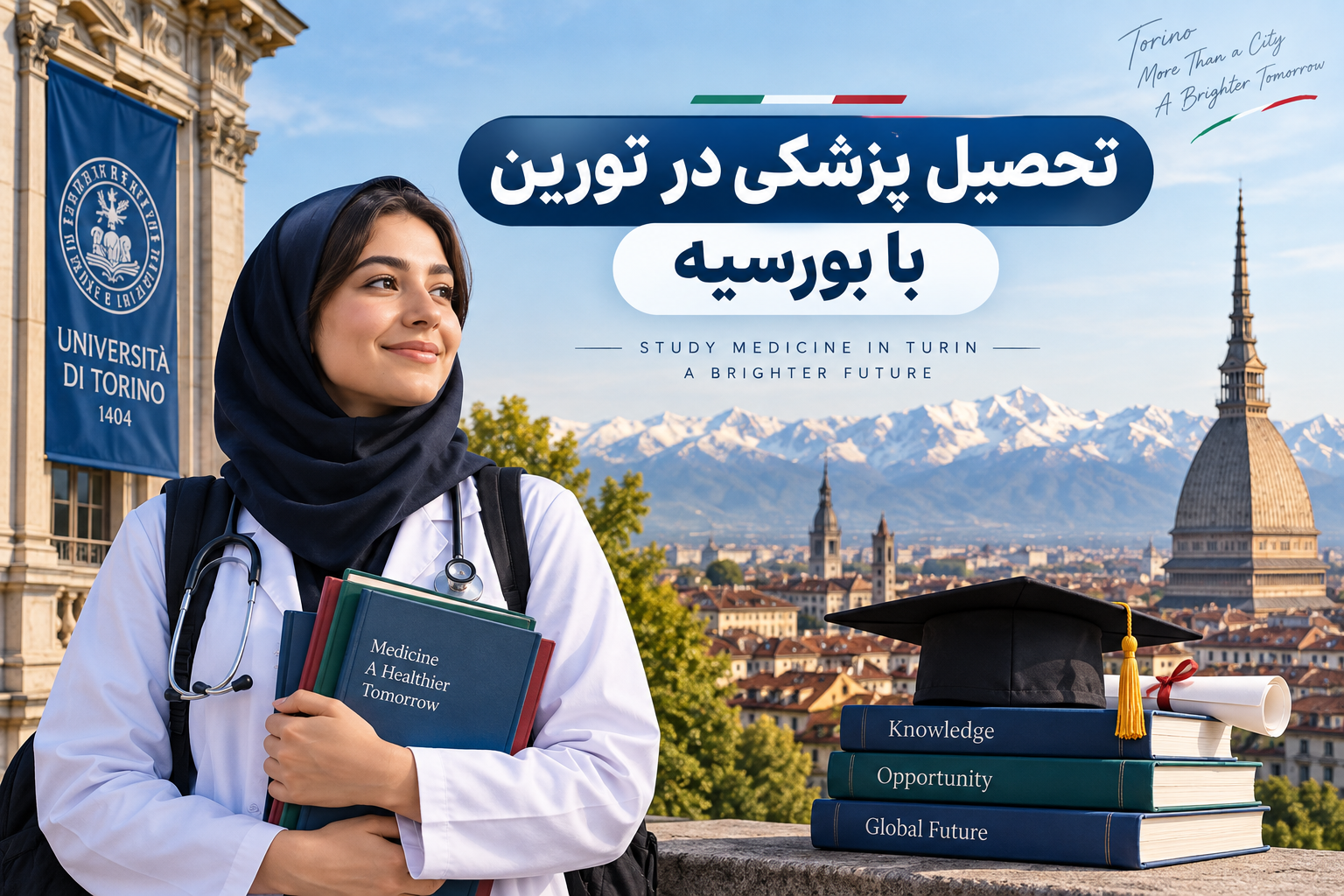 تحصیل پزشکی در تورین با بورسیه